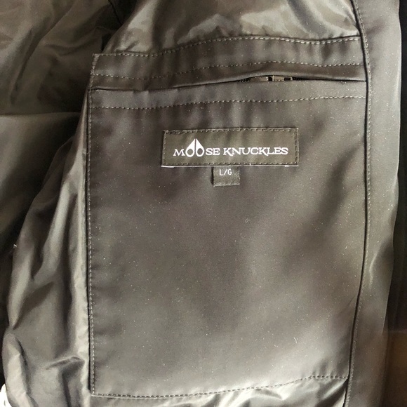 Moose Knuckles Anguille Jacket Size L - Picture 7 of 8
